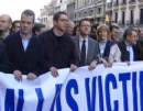 Zapatero ausente de la manifestación. ¿Un gesto hacia la ETA?.